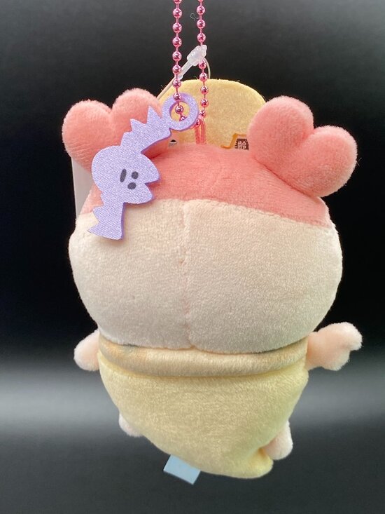 Chiikawa Furuhonya Pizza Mascot Key Chain Plush Doll Halloween NWT - Picture 2 of 13